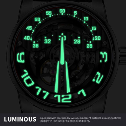 Elegant Watch With Telescopic Movement